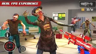 Zombie Robot Gun Shooting Strike : FPS Shooting Android GamePlay FHD.