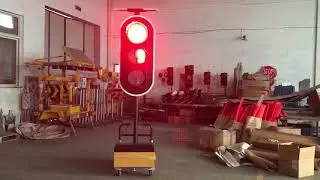 Hengxing Solar traffic sign trailer