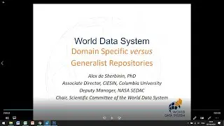 Plenary Session: Domain vs Generalist Repositories