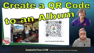 Создайте QR-код ссылки на альбомы Google Фото