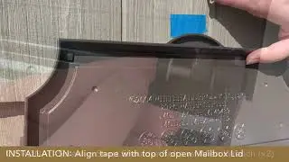 Whitehall Locking Wall Mailbox Installation Instrcutions