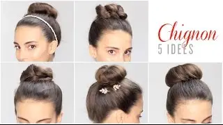 Tuto Coiffure Chignon Facile 5 idées