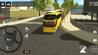 Euro Bus Driving Game 2024 Indonesia Bus Simulator Public Transportation Android Gameplay 790
