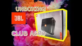 JBL CLUB A600 unboxing / rozpakowywanie, amplifier/wzmacniacz