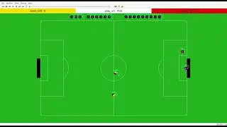 Deep Reinforcement learning agents in HFO 2v2(Helios Base) task