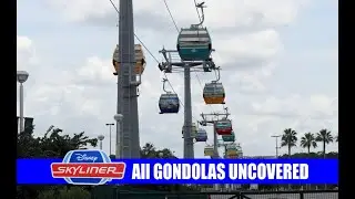 Disney Skyliner All Gondolas Uncovered at Hollywood Studios