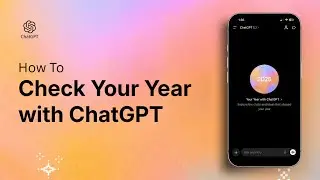How to Check Your Year with ChatGPT || See ChatGPT Recap 2025