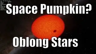Space Pumpkin - Unusually Shaped Stars - Space Engine/Universe Sandbox