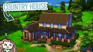 Rustic Country House || The Sims 4 Speed Build 🏡