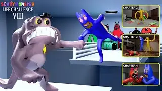 Blue Monster Life Challenge 8 - Gameplay Walkthrough Part 36 - Chapters 2,3,4 (Android, iOS)