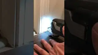 Cutting a door jamb for new vinyl plank flooring