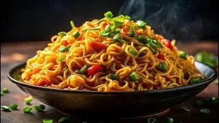 Veg Maggi noodles 🍜 easy food like Chinese style 😋 👌#foodblogger #food #goancuisine #cooking #recipe