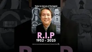 VOICE ACTER TAKAYA HASHI DIES AT THE AGE OF 73...#onepiece #anime #luffy #eren
