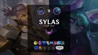 Sylas Mid vs Vex - EUW Master Patch 12.7
