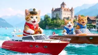 Hello Switzerland | Beautiful Nature Adventure | Cozy Meow Family & Cat Videos