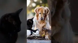 Animal Love Story - The Dog was Sad but now its happy #animallover #animalshorts