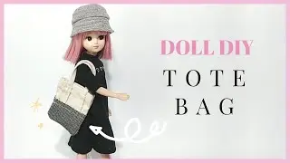 DIY Miniature Tote Bag for Barbie
