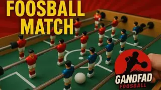 FOOSBALL WAR Ep: 02 | Every shot counts 