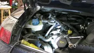 Changing fuel filter on a 996 C4
