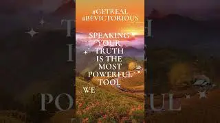 When you find the courage to speak your truth, you reclaim your power #walkinginvictory