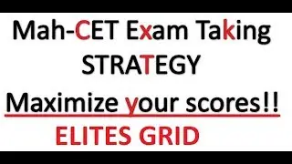 MAHCET - Exam taking Strategy | Maximize your attempts | Tips regarding attempting.
