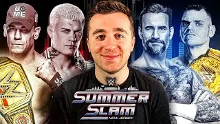My WWE SummerSlam Predictions!
