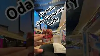 LUCK IS NO EXCUSE GOD LEVEL- SINGLE PULL ODA SIGNATURE LUFFY 神抽一包出親簽路飛 #onepiece