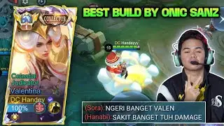 BEST BUILD DARI ONIC SANZ + HANDEY GLOBAL 1 VALENTINA!! KITA ROMBAK DIKIT GUYS 🔥