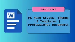 MS Word Styles, Themes & Templates | Master Document Design 💻🔥 #youtube #msword