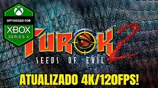 O cl&aacute;ssico FPS est&aacute; de volta! TUROK 2: Seeds of Evil Remaster