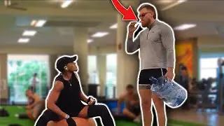 GYM DOUCHE HITS BLUNT AT LA FITNESS (age restricted)