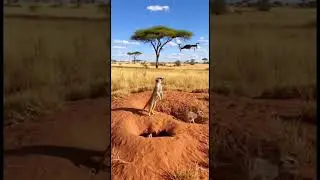Funny Meerkats vs Drone