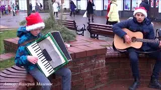 Молодые таланты на улице Бреста! Winter! Street! Music!