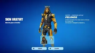 Comment obtenir un NOUVEAU SKIN GRATUIT sur Fortnite ! (skin gratuit)
