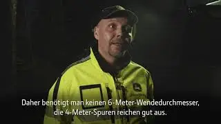 Der 1010G ist leicht und agil.