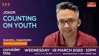 Consider This: Johor counting on youth
