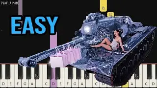 BLACKPINK - Hard to Love | EASY Piano Tutorial by Pianella Piano