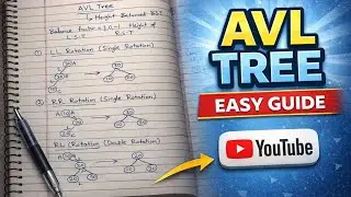 AVL Tree Explained in Hindi🔥 |AVL Tree Insertion with Example |Rotations in AVL Tree |Data Structure