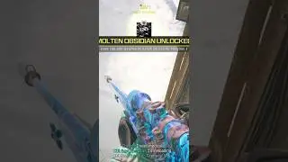 Molten obsidian on the Kar98! #gaming #warzone #modernwarfare3 #shorts #fyp