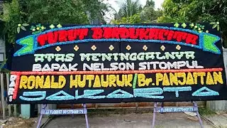 Turut Berduka Atas Meninggalnya BAPAK NELSON SITOMPUL. Dari : Ronald Hutauruk/br. Panjaitan Jakarta