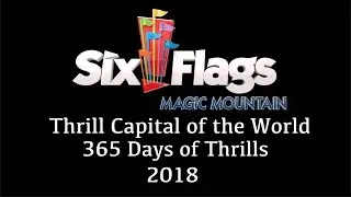 Six Flags Magic Mountain - 365-Day Operation launches January 2018