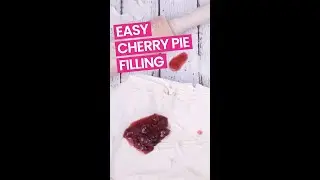Easy Homemade Cherry Pie Filling #shorts