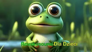 Pięć Małych Żabek Zielonych  🐸 Piosenki Dla Dzieci  Best Nursery Rhymes  Five Little Frogs Kids Song