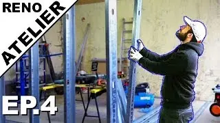 ► Je Rénove l'Atelier //EP.4// L'OSSATURE Métallique