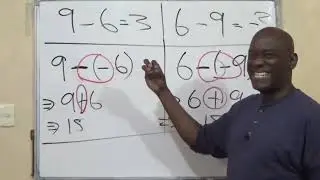 Introduction to Negative Numbers 06 - Subtraction