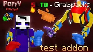  Addon All GrabPacks Beta TEST &ndash; Minecraft SLTD Poppy Playtime (1.21.100+) 