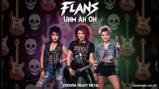 Flans &ndash; Uhm Ah Oh | Cover IA Heavy Metal ochentero