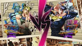 Джолин Куджо против Джосуке Хигашикаты 4 - Битва всех звёзд JoJo's Bizarre Adventure 2013