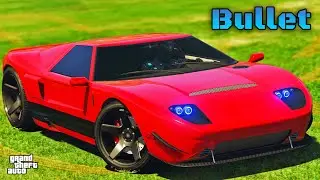 BULLET Review & Best Customization | GTA Online | Ford GT | NEW Design!