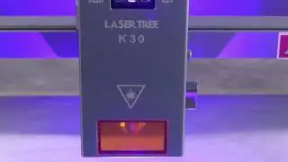 LASER TREE K30 30W Optical Power 6 Diode Laser Module with Air Assist 450nm TTL PWM Laser Head